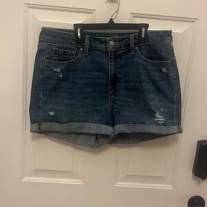 Old navy dark wash Jean shorts
